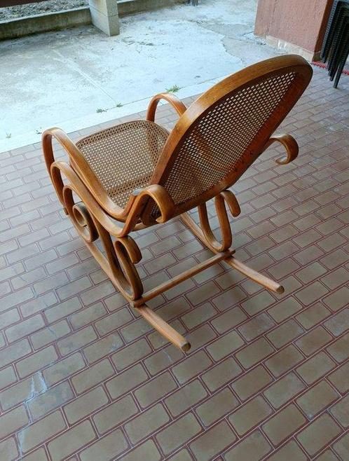 Schommelstoel - Schommelstoel - Kersenhout - schommelstoel, Antiek en Kunst, Curiosa en Brocante