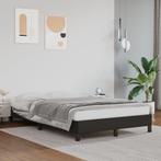 vidaXL Bedframe kunstleer zwart 120x200 cm, Overige materialen, Verzenden, Zwart, Nieuw