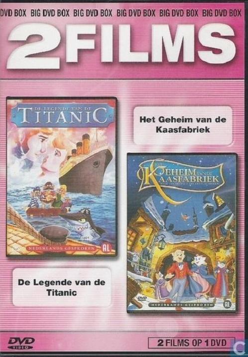 2 kinderfilms op 1 dvd (dvd tweedehands film), Cd's en Dvd's, Dvd's | Actie, Ophalen of Verzenden