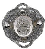 Fruitschaal - Rare Vintage German Silver-Plated Filigree, Antiek en Kunst