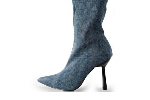 Sacha Enkellaarzen in maat 39 Blauw | 10% extra korting, Kleding | Dames, Schoenen, Blauw, Zo goed als nieuw, Lage of Enkellaarzen