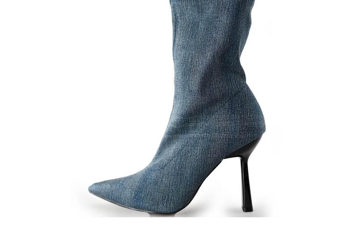 Sacha Enkellaarzen in maat 39 Blauw | 10% korting, Kleding | Dames, Schoenen, Blauw, Zo goed als nieuw, Lage of Enkellaarzen, Verzenden