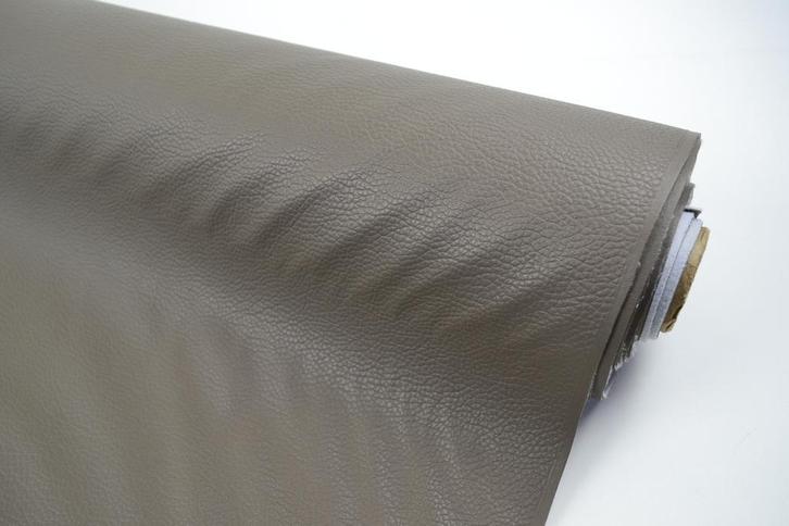 Kunstleer / Skai Heavy Leather Taupe, Hobby en Vrije tijd, Stoffen en Lappen