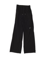 NIKE Womens Wide Leg Casual Trousers XS W26 L30 Black Cotton, Kleding | Dames, Verzenden, Nieuw