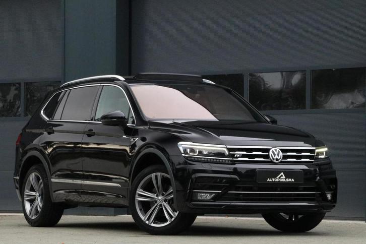 Zakelijke Lease |  Volkswagen Tiguan Allspace 1.5 TSI ACT 3x, Auto's, Volkswagen, Dealer onderhouden, Lease, Zwart, Automaat, SUV of Terreinwagen