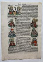 Hartmann Schedel / Michael Wolgemut/ Wilhelm Pleydenwurff -, Antiek en Kunst