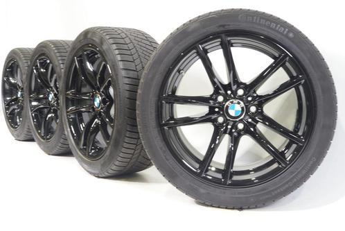 BMW M2 F87 18 inch 640 M velgen + Winterbanden Continental O, Auto-onderdelen, Banden en Velgen, Velg(en), Gebruikt, 18 inch, Winterbanden