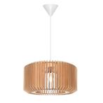 ACTIE: Houten hanglamp eettafel Asti E27 fitting 500mm FOIR, Huis en Inrichting, Lampen | Hanglampen, Nieuw, Verzenden