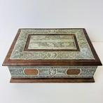 Doos - Unieke Antieke Poolse kistje Urbs Warsovia - Hout,, Antiek en Kunst, Curiosa en Brocante