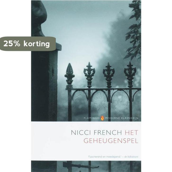 Het geheugenspel 9789041411594 Nicci French, Boeken, Thrillers, Gelezen, Verzenden