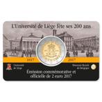 België 2 Euro Luik 2017 Coincard FR, Verzenden