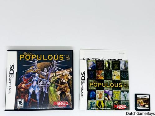 Nintendo DS - Populous - USA, Spelcomputers en Games, Games | Nintendo DS, Gebruikt, Verzenden