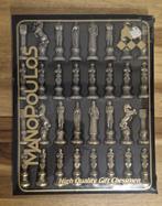 Schaakspel - Manopoulos Medieval Metal Chessmen - Zink