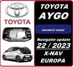 TOYOTA AYGO XNAV 2022 Navigatie Update Europa SD kaart X-NAV