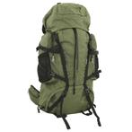 vidaXL Wandelrugzak 80 L oxford stof legergroen, Sieraden, Tassen en Uiterlijk, Tassen | Rugtassen, Verzenden, Nieuw
