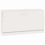 Opbergbank 45cm bewerkt hout | Laatste Stuk! (Schoenenrek), Ophalen of Verzenden, Nieuw