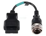 Jaltest Deutz 19 Pins OBD - 16 Pins OBD2 Verloopkabel Verbra, Auto diversen, Verzenden, Nieuw