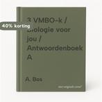 3 VMBO-k / Biologie voor jou / Antwoordenboek A A. Bos, Verzenden, Zo goed als nieuw, A. Bos