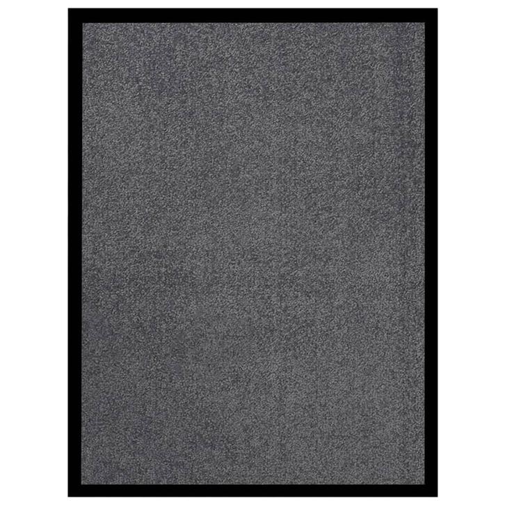 vidaXL Deurmat 40x60 cm antracietkleurig, Tuin en Terras, Deurmatten, Nieuw, Verzenden