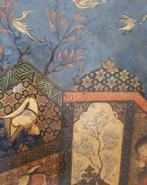 Qajar-lakwerk op karton - Qajar dynastie (1796–1925)