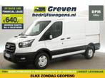 Ford Transit L2H2 NIEUW 165PK BPM Vrij AUT Cam Cruise €640pm, Auto's, Automaat, Wit, Diesel, Nieuw
