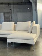BB Italia Charles | Creme (NIEUWSTAAT), 300 cm of meer, Ophalen of Verzenden, Zo goed als nieuw, Bank Hoekbank Bankstel Bankje Loungebank Banken Chaise Lounge