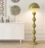 Macaron Vloerlamp – Paddestoellamp E27 – Staande Lamp Nieuw, Huis en Inrichting, Lampen | Vloerlampen, Verzenden, Nieuw, Metaal