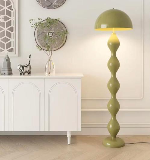 Macaron Vloerlamp – Paddestoellamp E27 – Staande Lamp Nieuw, Huis en Inrichting, Lampen | Vloerlampen, Nieuw, Metaal, 150 tot 200 cm