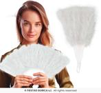 Glamour waaier pluche wit, Kleding | Dames, Ophalen of Verzenden, Nieuw