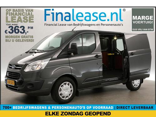 Ford Transit Custom 270 2.0 TDCI L1H1 Marge AUT Cam €363pm, Auto's, Bestelauto's, Lease, Automaat, Diesel, Ford, Zilver of Grijs
