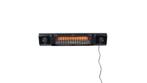 Sun And Sound Ultra wandverwarmer met Halogeen zwart 2000..., Verzenden, Nieuw