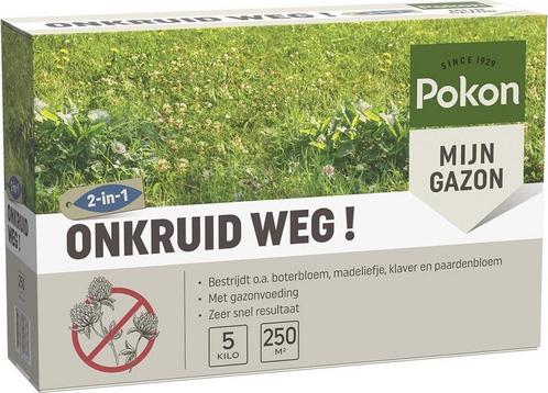 POKON ONKRUID WEG! 5 KG 250M² (ONKRUIDBESTRIJDING), Diensten en Vakmensen, Ongediertebestrijding