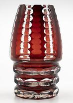 Otto Prutscher Art Deco Faceted Crystal Glass Vase 1920 -, Antiek en Kunst, Antiek | Glas en Kristal