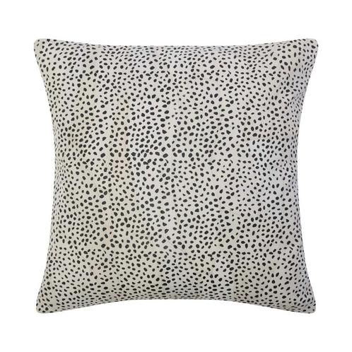 Kussen Geitensuède stippen zand 45x45cm (Capra Aegagrus, Huis en Inrichting, Woonaccessoires | Overige, Verzenden