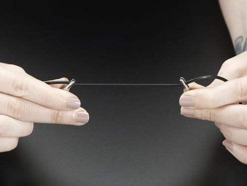 Geleidende Rubberen Koord Stretch Sensor + extra&#039;s! - 1, Hobby en Vrije tijd, Elektronica-componenten, Verzenden