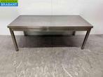 RVS Werktafel Tafel 150 x 70 x 58 cm Horeca, Ophalen of Verzenden, Gebruikt