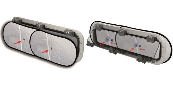 Waterline Verduistering en Muggenhor voor patrijspoorten-30x, Watersport en Boten, Accessoires en Onderhoud, Nieuw, Ophalen of Verzenden