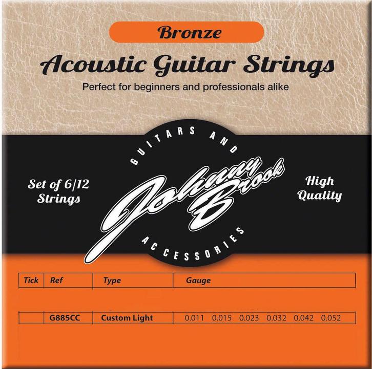 Akoestische gitaarsnaren Bronze .011, Muziek en Instrumenten, Instrumenten | Toebehoren, Verzenden