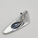Zonder Minimumprijs - Broche Zilver Parel - Ton Postma, Sieraden, Tassen en Uiterlijk, Antieke sieraden