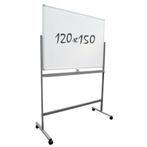 Whiteboard Verrijdbaar - Dubbelzijdig - Magnetisch - 120x150, Ophalen of Verzenden, Nieuw in verpakking