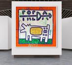Freda People - Haring X Kaws X Freda XL, Antiek en Kunst, Kunst | Schilderijen | Modern