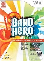 Wii Band Hero, Zo goed als nieuw, Verzenden