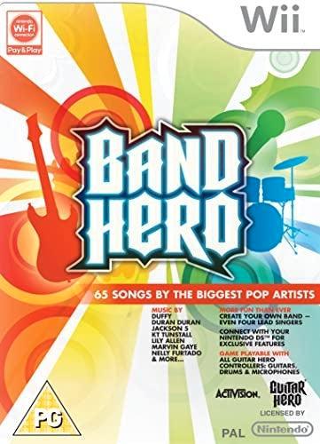 Wii Band Hero, Spelcomputers en Games, Games | Nintendo Wii, Zo goed als nieuw, Verzenden