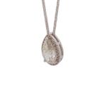 Ketting met hanger - 14 karaat Witgoud - 1.74ct. tw. Diamant