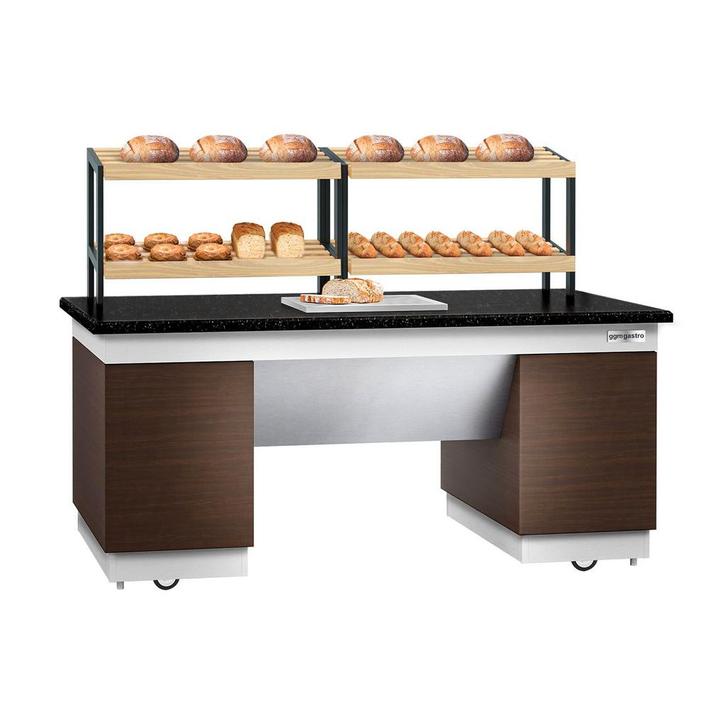 GGM Gastro | Broodstelling DUBLIN - 2000mm - met wielen - |, Zakelijke goederen, Horeca | Meubilair en Inrichting, Verzenden
