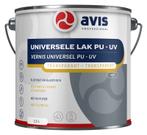 Avis universele lak pu uv mat, 2,5 liter, transparant, Verzenden, Nieuw