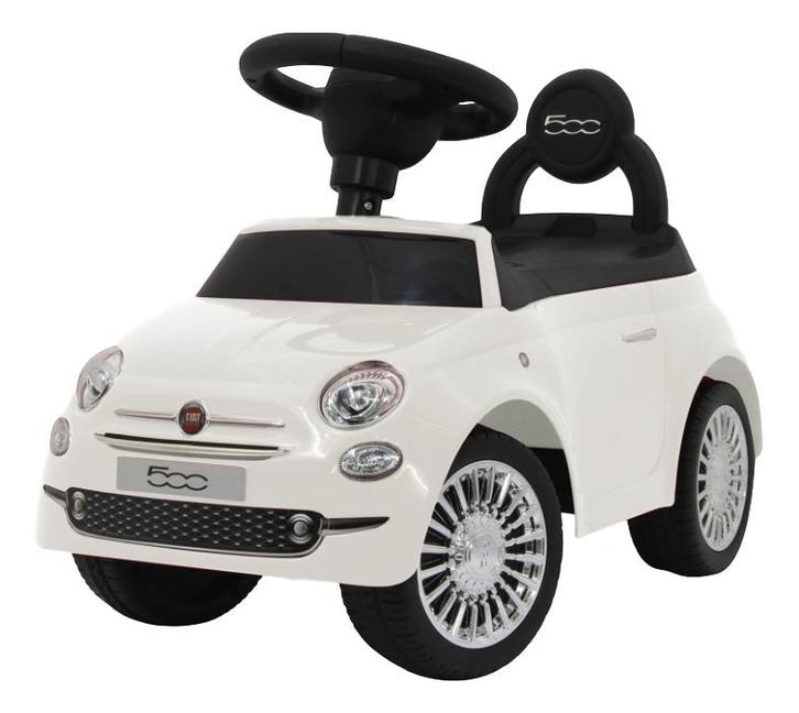 Eco Toys Fiat 500 Wit Loopauto, Kinderen en Baby's, Speelgoed | Buiten | Voertuigen en Loopfietsen, Loopvoertuig, Nieuw, Verzenden