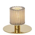 DCW In the Sun Tafellamp, hoofd zilver/voet goud, Huis en Inrichting, Lampen | Tafellampen, Verzenden, Nieuw