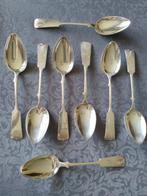 Hopeatendas OY.MN - Lepel (8) - Schelp - Verzilverd - Set