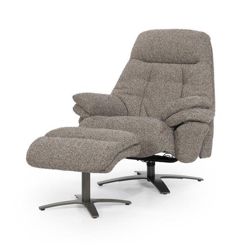 Fauteuil Caleb - taupe Salerno, Huis en Inrichting, Fauteuils, Nieuw, Ophalen of Verzenden